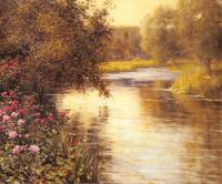 Knight, Louis Aston - Spring Blossoms along a Meandering River